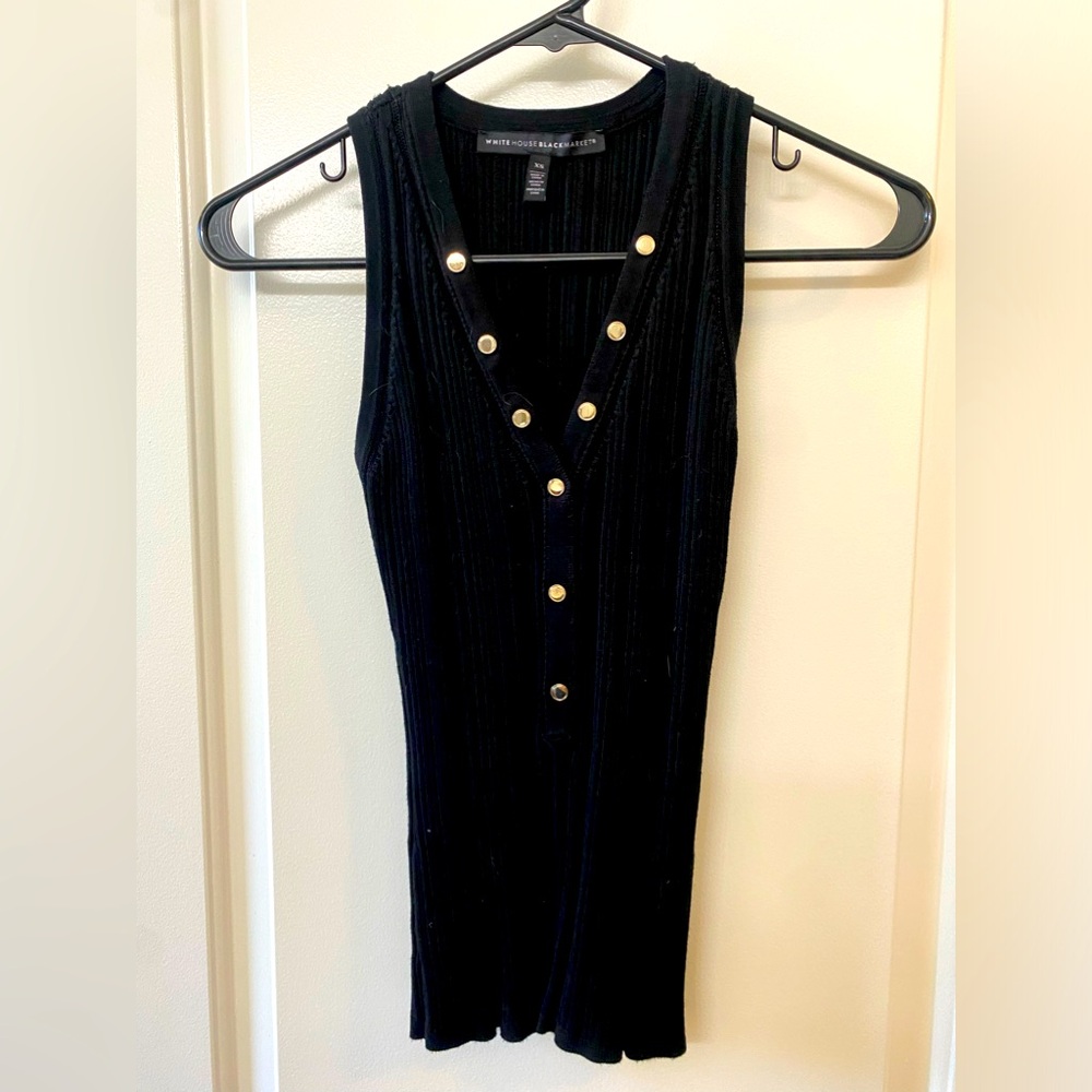 WHBM Rib Sweater Tank